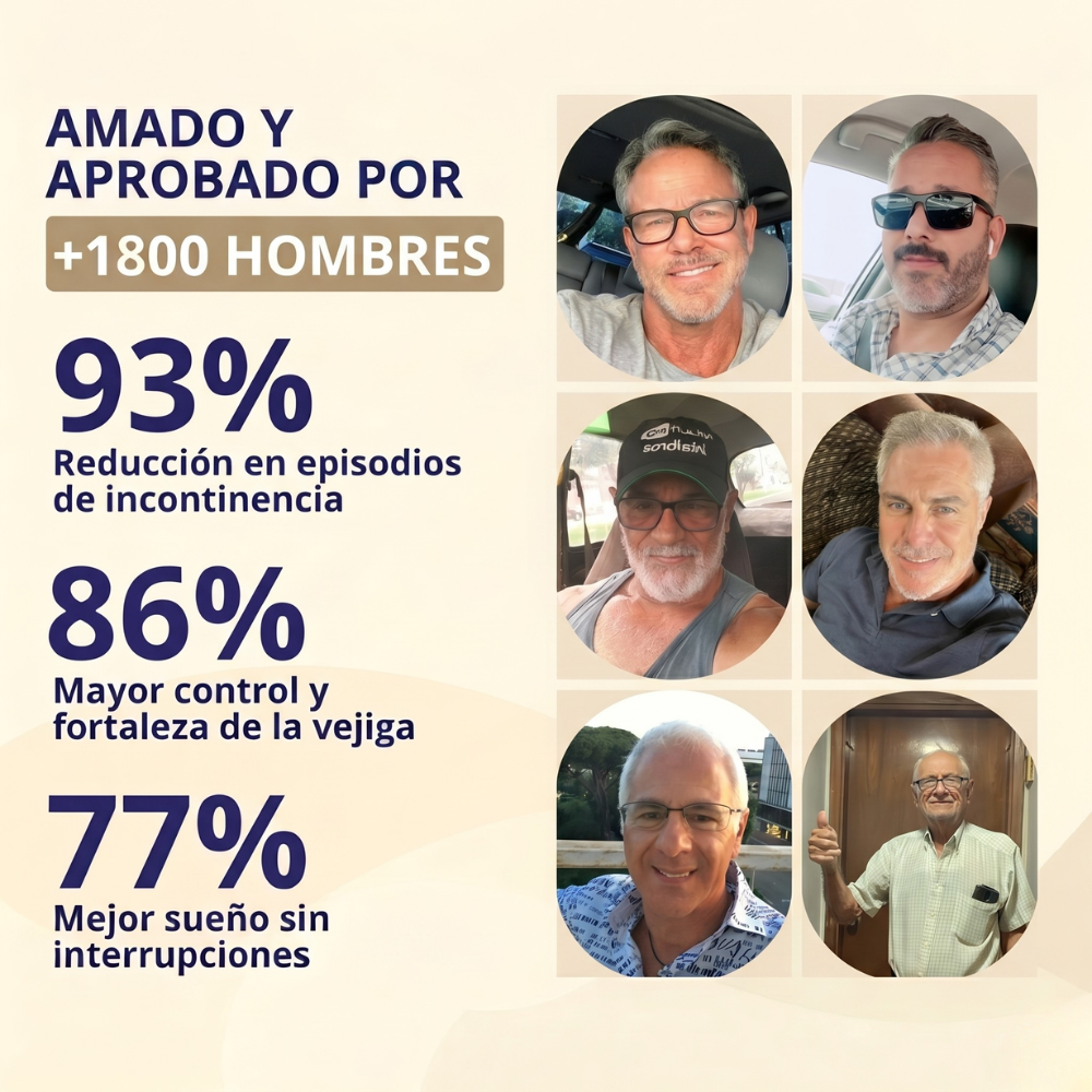 LOVY | Recuperá el Control de Tu Vejiga — Fórmula Natural Sin Medicamentos