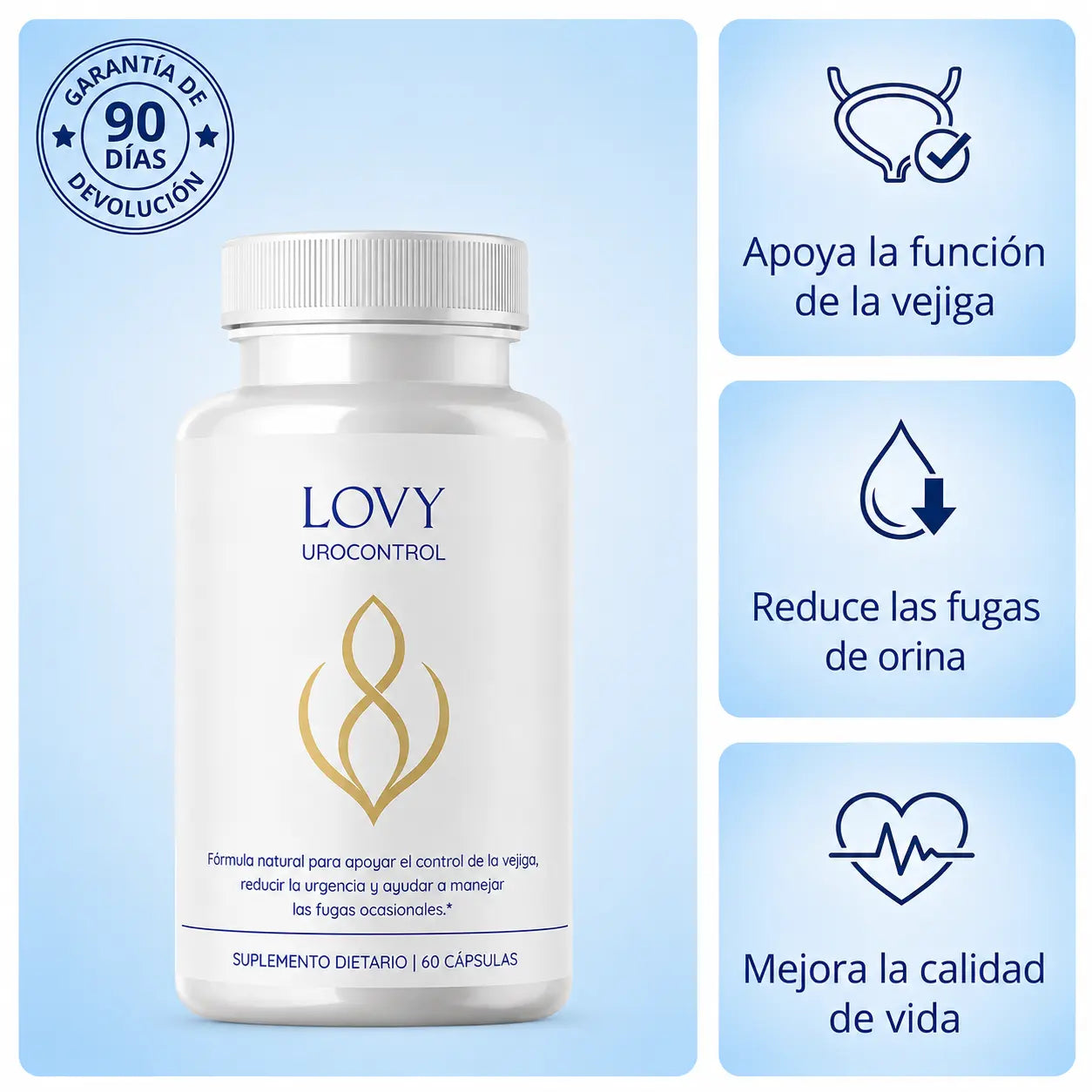 UroControl | Menos pérdidas  y urgencias