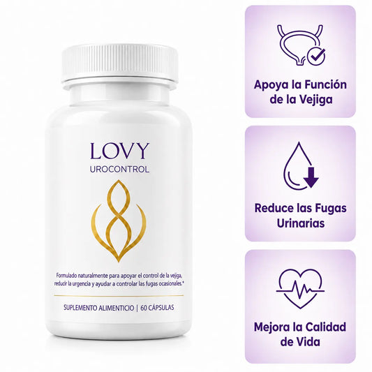 LOVY UROCONTROL - vivi sin urgencias y dormi tranquila