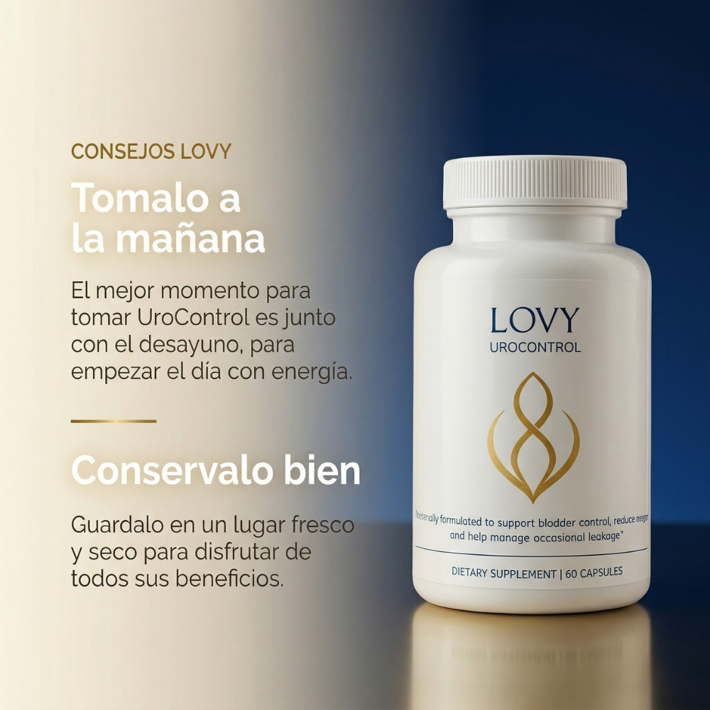 LOVY | Viví sin urgencias y dormí tranquila toda la noche.