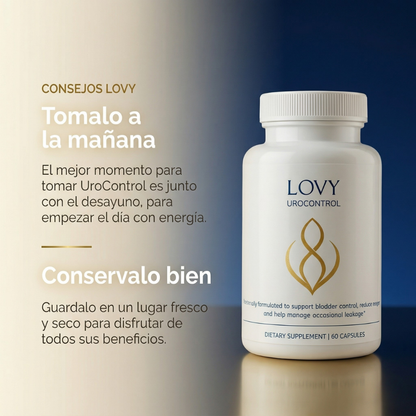 LOVY | Viví sin urgencias y dormí tranquila toda la noche.